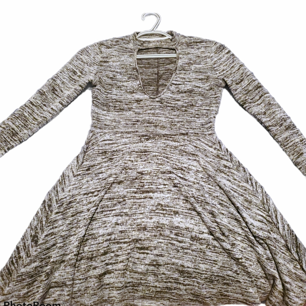 Grey Dress Long Sleeve